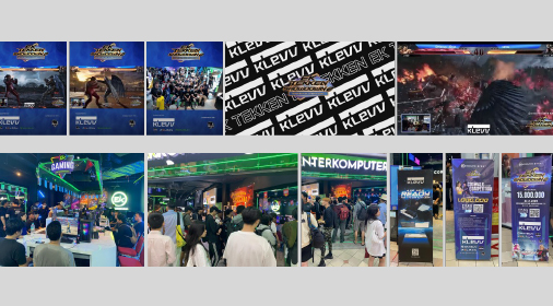 KLEVV 攜手 Enter Komputer 於印尼雅加達舉辦電競賽事活動