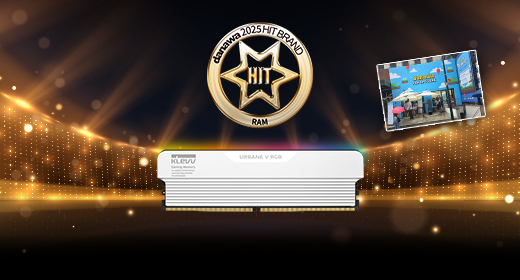 KLEVV 榮獲韓國「Danawa 2025 Hit Brand – RAM」大獎！