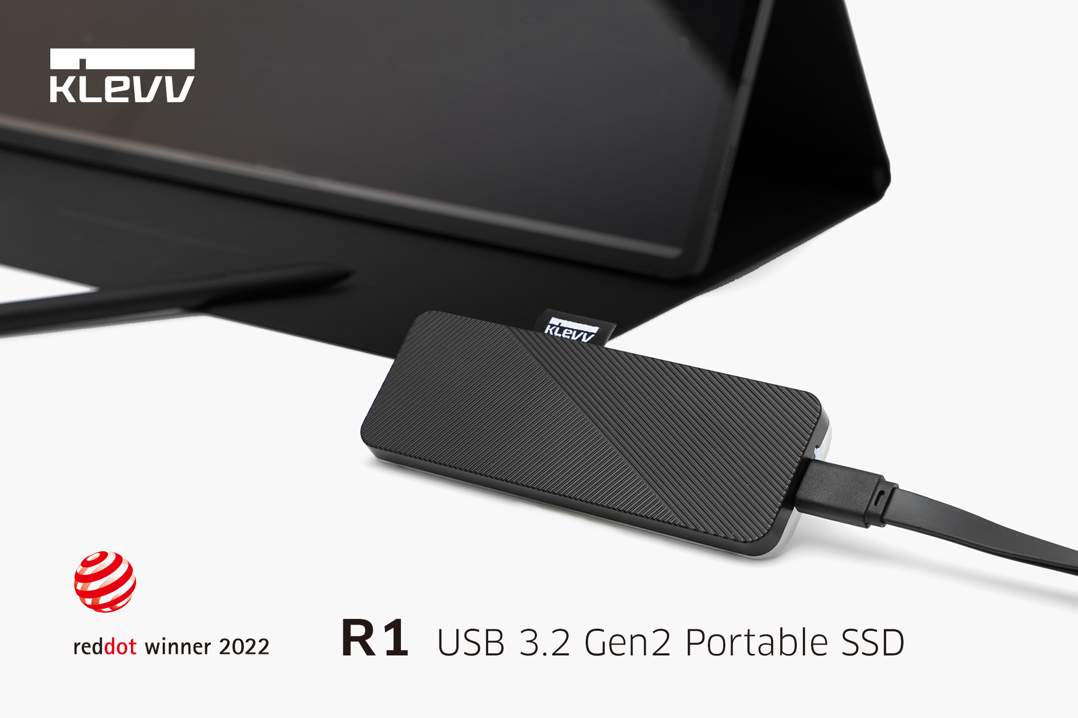 팔방미인 외장 `SSD KLEVV R1 Portable SSD`   국내 정식 출시